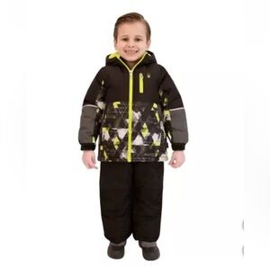 Spyder Boys 2 Piece Snowsuit Jacket with Matching Bib Pants Size 2T NWT